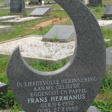 GOODCHILD Frans Hermanus 1952-1989