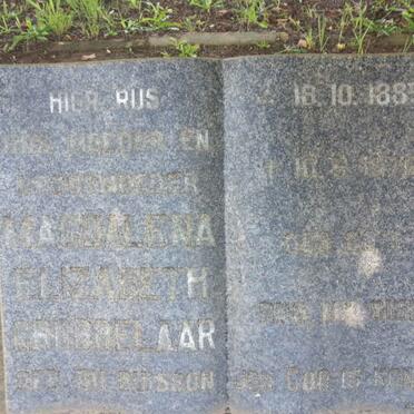 GROBBELAAR Magdalena Elizabeth nee DU BUISSON 1885-1976