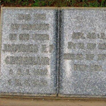 GROBBELAAR Johannes H.P. 1882-1966