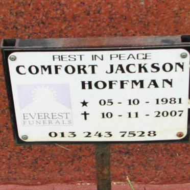 HOFFMAN Comfort Jackson 1981-2007