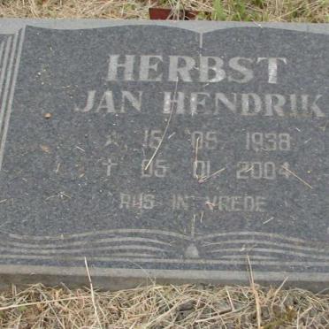 HERBST Jan Hendrik 1938-2004