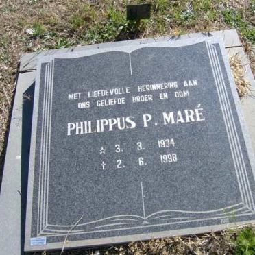 MARÉ Philippus P. 1934-1998
