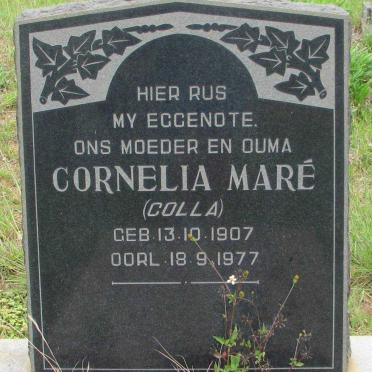 MARÉ Cornelia 1907-1977
