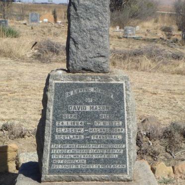 MASON David 1864-1923