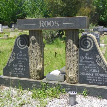 ROOS Matthys Johannes 1881-1969 &amp; Jacomina Johanna Hendrika 1888-1949 _1