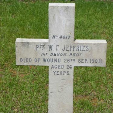 JEFFRIES W.F. -1901