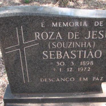 SEBASTIÂO Roza de Jesus nee SOUZINHA 1898-1972