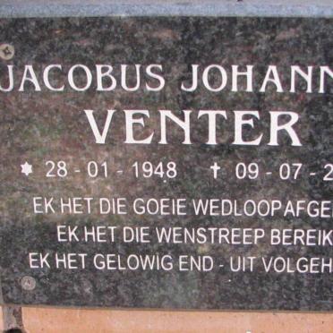 VENTER Jacobus Johannes 1948-2004