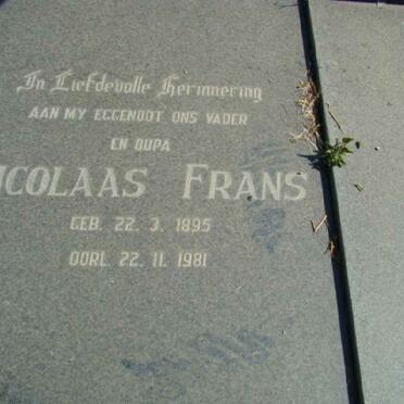 AARDT Nicolaas Frans, van 1895-1981