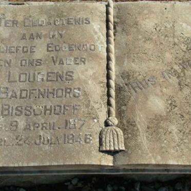 BISSCHOFF Lourens Badenhors 1877-1948