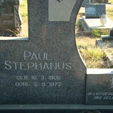 BAM Paul Stephanus 1906-1972