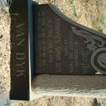 DYK Johannes Arnoldus, van 1914-1978