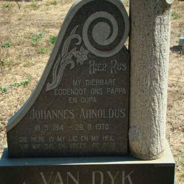 DYK Johannes Arnoldus, van 1914-1978