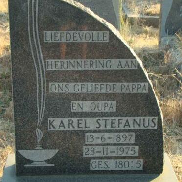 ERASMUS Karel Stefanus 1897-1975