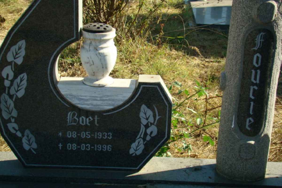 FOURIE Boet 1933-1996