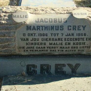 GREY Jacobus Marthinus 1906-1956