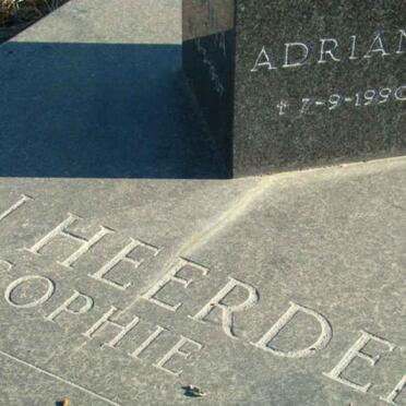 HEERDEN Sophia Adriana, van 1907-1990