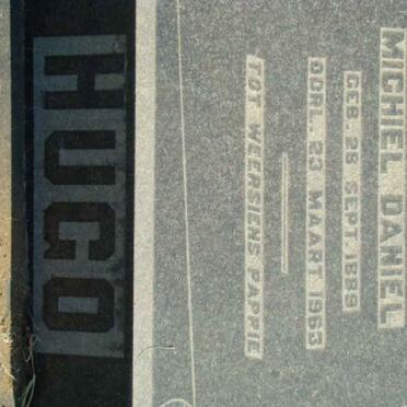 HUGO Michiel Daniel 1889-1963