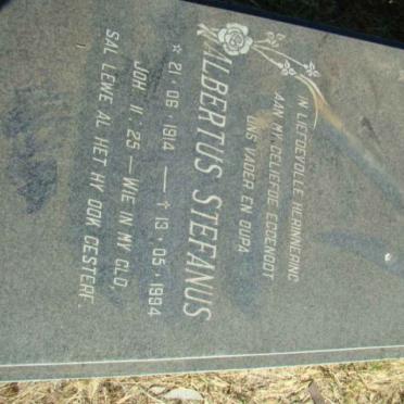 KLEYNHANS Albertus Stefanus 1914-1994