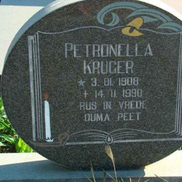 KRUGER Petronella 1908-1990