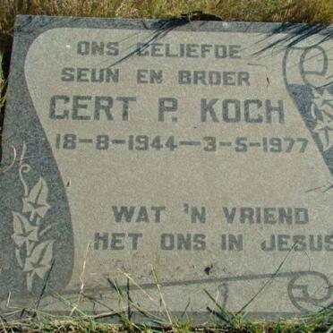 KOCH Gert P. 1944-1977