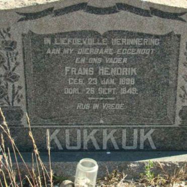 KUKKUK Frans Hendrik 1898-1949