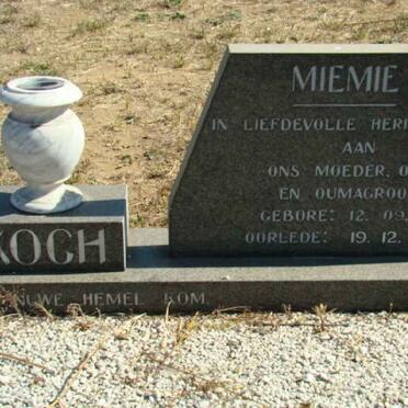 KOCH Miemie 1910-1994