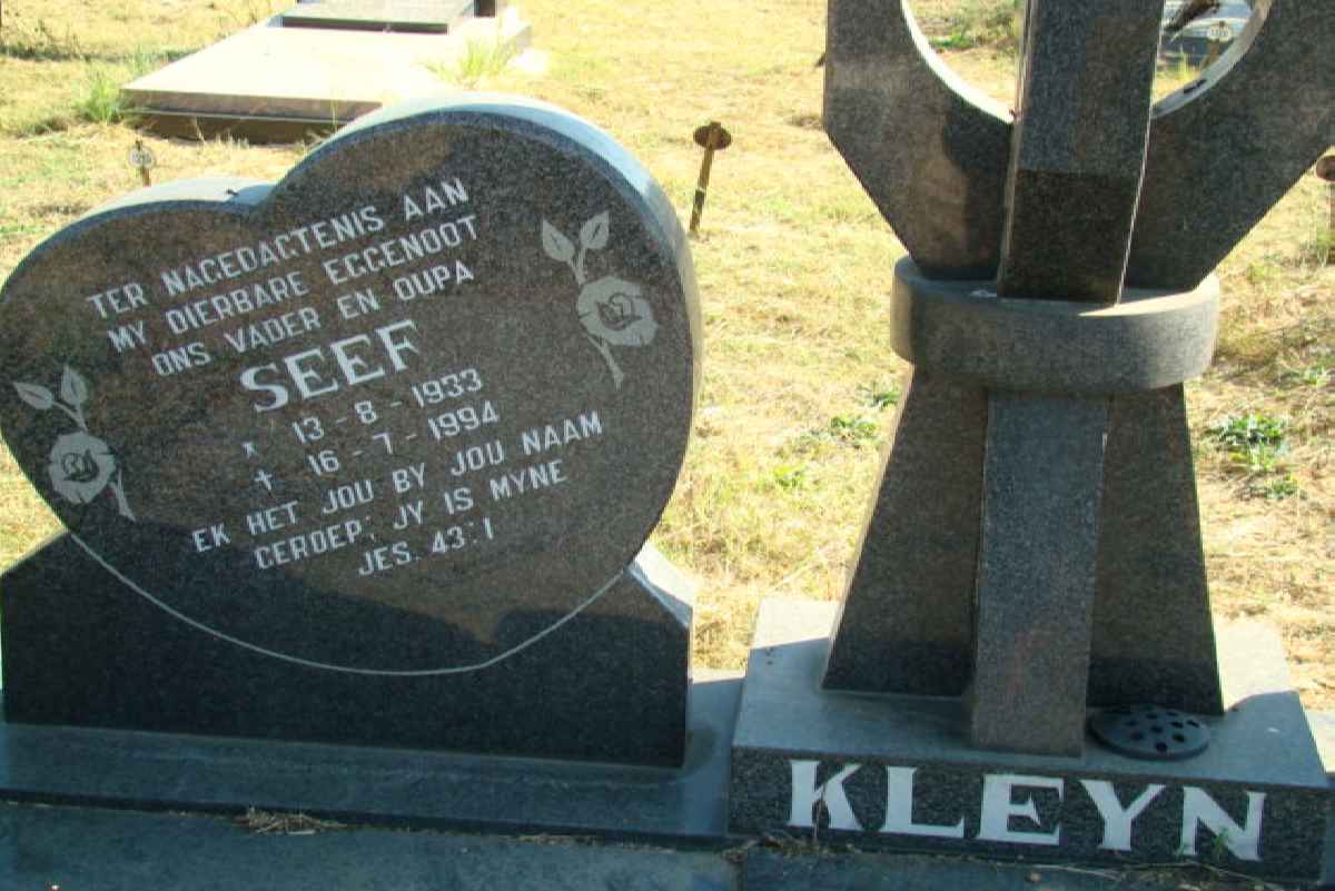 KLEYN Seef 1933-1994