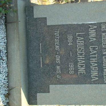 LABUSCHAGNE Anna Catharina 1884-1968