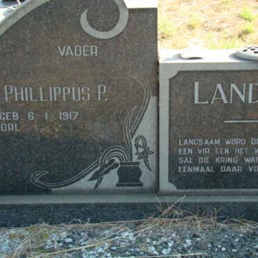 LANDMAN Phillippus P. 1917-