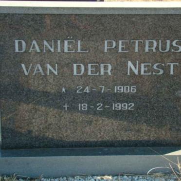 NEST Daniel Petrus, van der 1906-1992