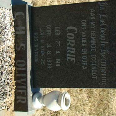 OLIVIER C.H.S. 1911-1978