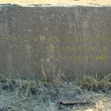 ROUX  Philippus L. 1878-1941