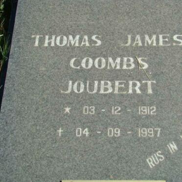 JOUBERT Thomas James Coombs 1912-1997