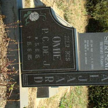 TALJAARD P.C. de J. 1915-1985