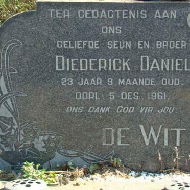 WIT Diederick Daniel, de -1961