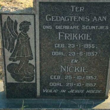 ? Frikkie 1955-1957 :: ? Nickie 1957-1957