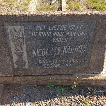MAROOS Nicolaas 1880-1955