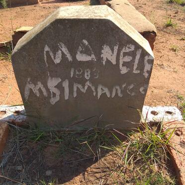 MSIMANGO Manele 1883-