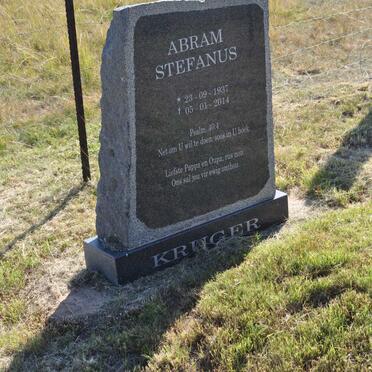 KRUGER Abram Stefanus 1937-2014