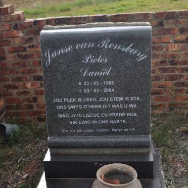 RENSBURG Pieter Daniël, Janse van 1962-2004