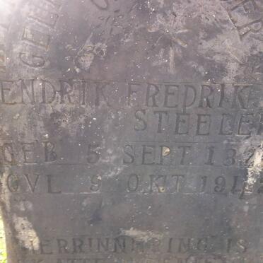 STEELER Hendrik Fredrik 1874-1942