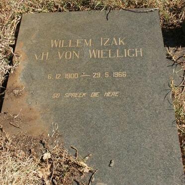 WIELLIGH Willem Izak v.H., von 1900-1966 & Maria Magdalena 1911-1995