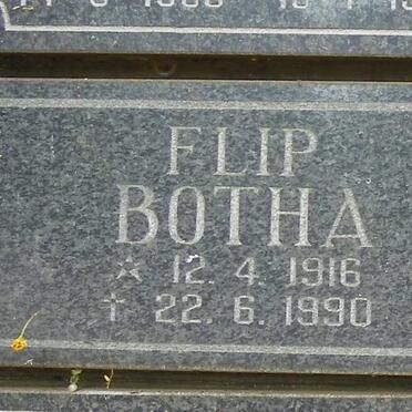 BOTHA Flip 1916-1990