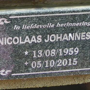 BRITS Nicolaas Johannes 1959-2015