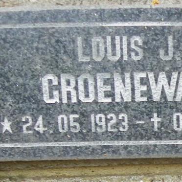 GROENEWALD Louis J.A. 1923-1997