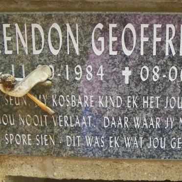 GEE Brendon Geoffrey 1984-2004