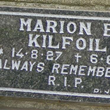 KILFOIL Marion E. 1927-1996