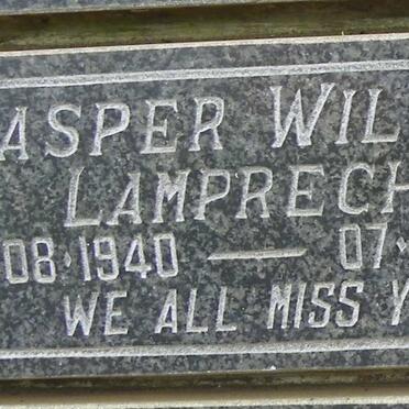 LAMPRECHT Casper William 1940-1995