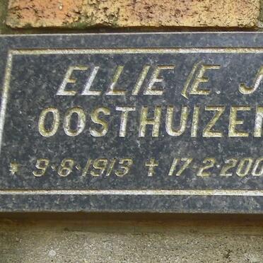 OOSTHUIZEN E.J. 1913-2005